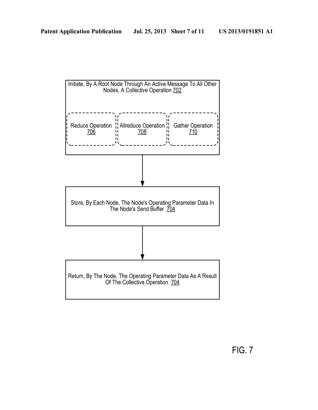 Monitoring Operating Parameters In A Distributed Computing System With     Active Messages - diagram, schematic, and image 08