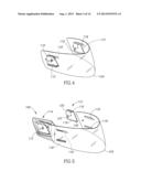 HELMET WITH FLUSH ALIGNED SHIELD WHEN CLOSED diagram and image