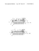 DEVICE AND METHOD FOR COUPLING A CLEANING IMPLEMENT TO A FLOOR CLEANING     MACHINE diagram and image