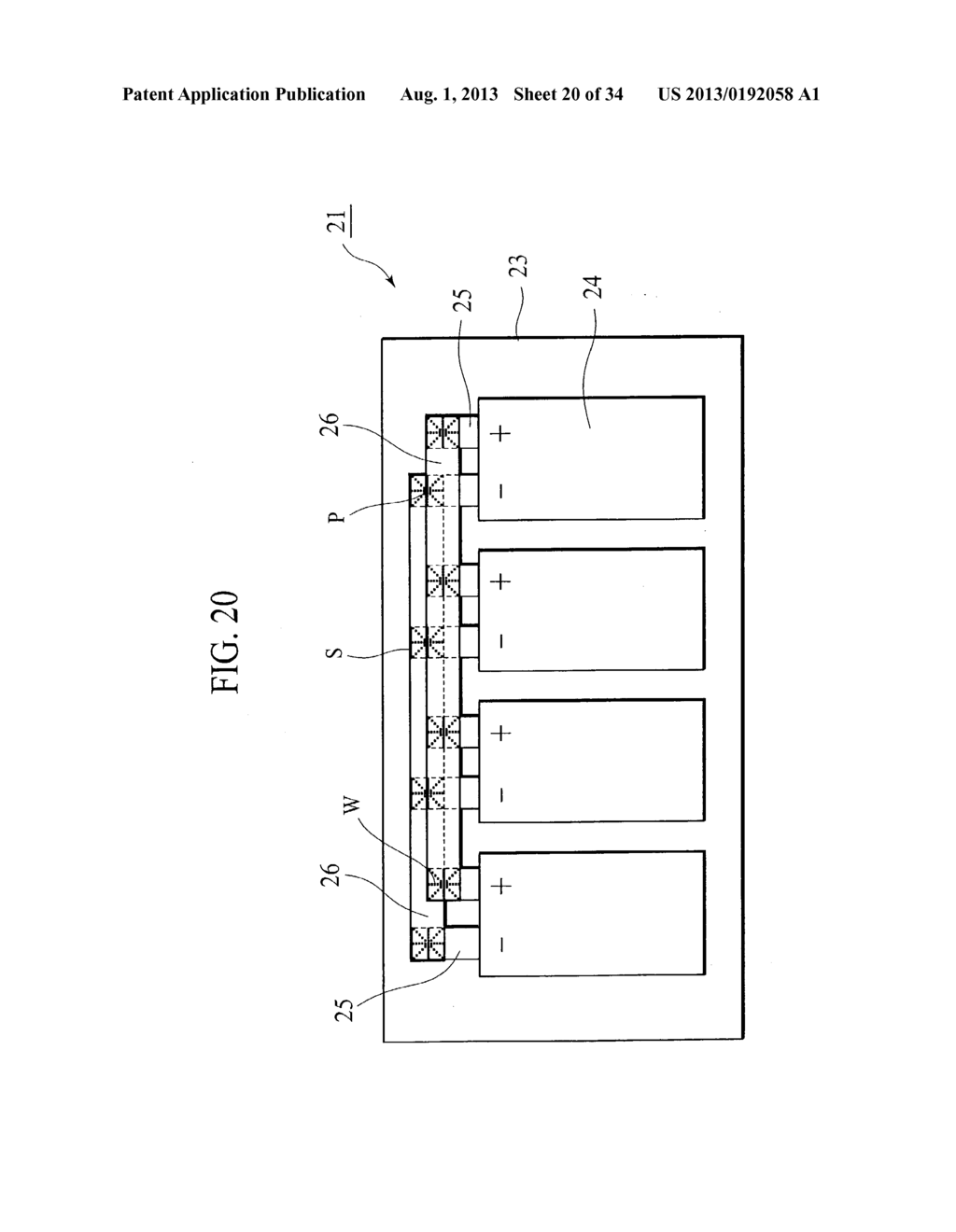 BATTERY AND RELATED METHOD - diagram, schematic, and image 21