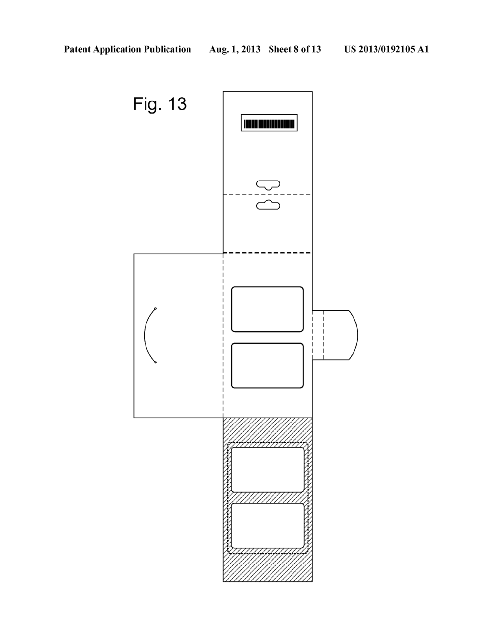 CARD READER ACCESSIBLE MULTIPLE TRANSACTION CARD HOLDER - diagram, schematic, and image 09