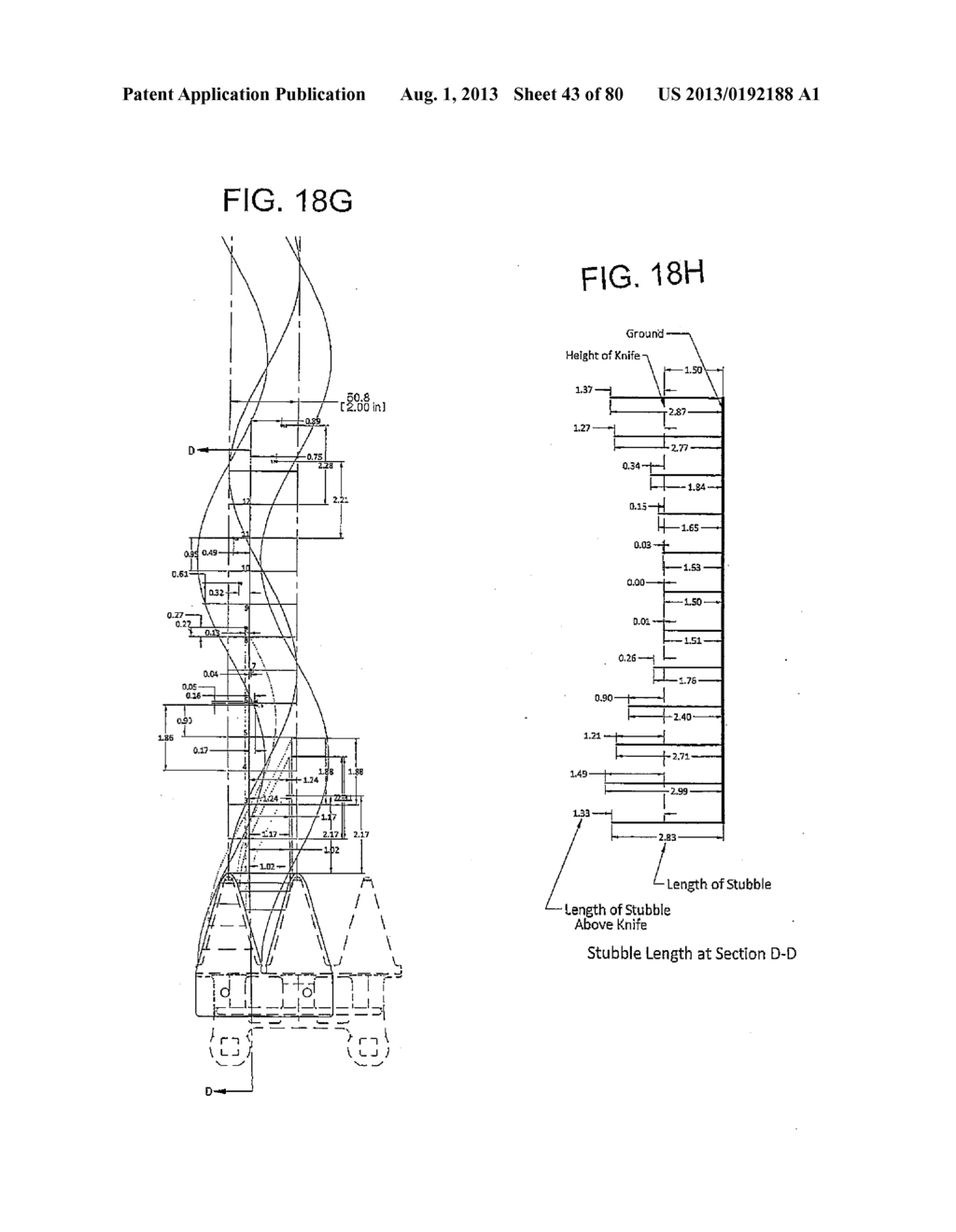 Reduction in Cutting Inefficiency of a Sickle Cutter System - diagram, schematic, and image 44