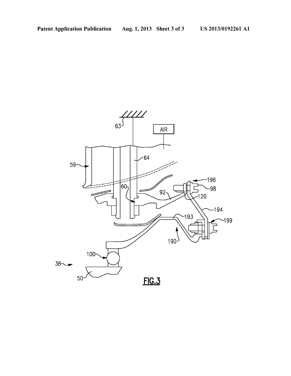 GAS TURBINE ENGINE MID TURBINE FRAME BEARING SUPPORT - diagram, schematic, and image 04