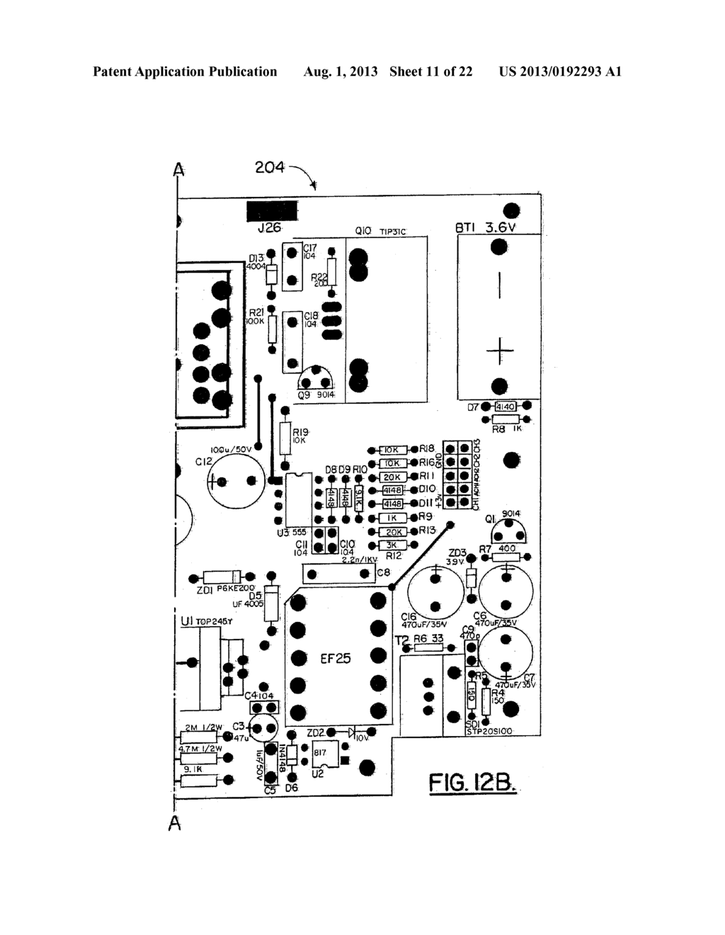 METHOD AND APPARATUS FOR PROGRAMABLY TREATING WATER IN A WATER COOLER - diagram, schematic, and image 12