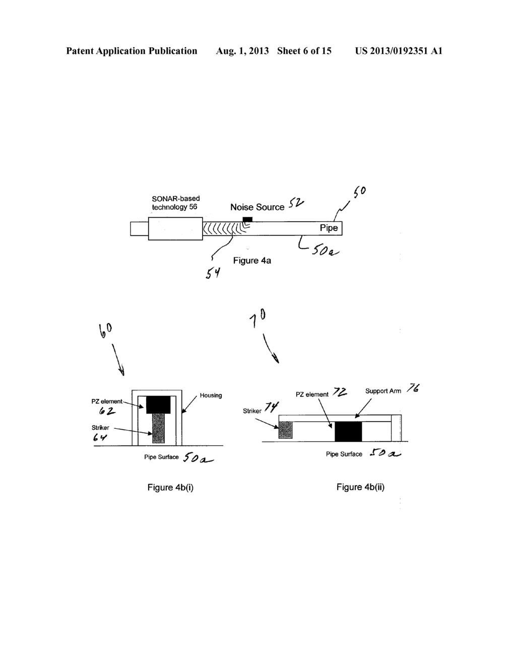 METHOD AND APPARATUS FOR DETERMINING GVF (GAS VOLUME FRACTION) FOR AERATED     FLUIDS AND LIQUIDS IN FLOTATION TANKS, COLUMNS, DRUMS, TUBES, VATS - diagram, schematic, and image 07