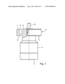 ULTRASONIC TRANSDUCER FOR A FLOW MEASURING DEVICE diagram and image