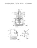 ULTRASONIC TRANSDUCER FOR A FLOW MEASURING DEVICE diagram and image