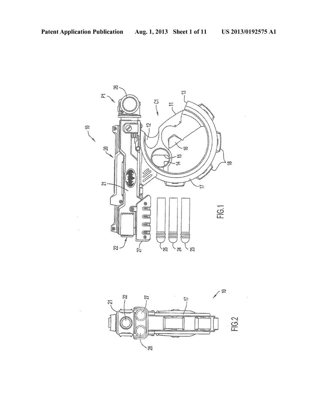 Reconfigurable Toy Gun - diagram, schematic, and image 02