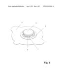 BREATHING DEVICE COMPRISING A SUPPORT FOR SPEECH VALVES AND/OR HEAT AND     MOISTURE EXCHANGE DEVICES WITHOUT FIXING TO THE CANNULA diagram and image