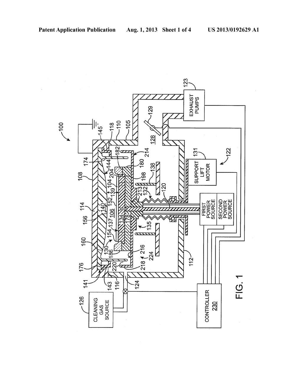 SUBSTRATE CLEANING CHAMBER AND CLEANING AND CONDITIONING METHODS - diagram, schematic, and image 02