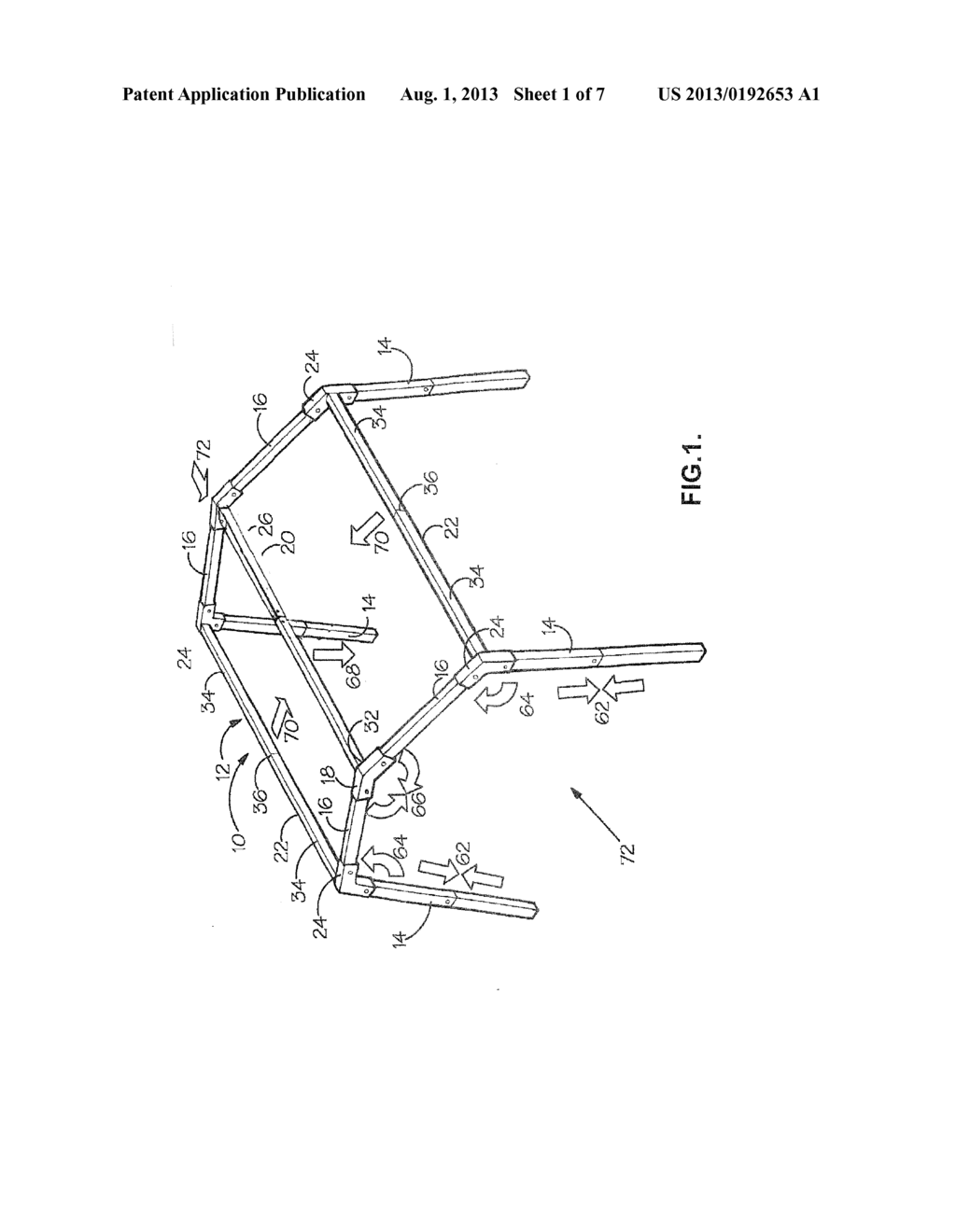 TENTS AND SUPPORT FRAMES FOR TENTS - diagram, schematic, and image 02