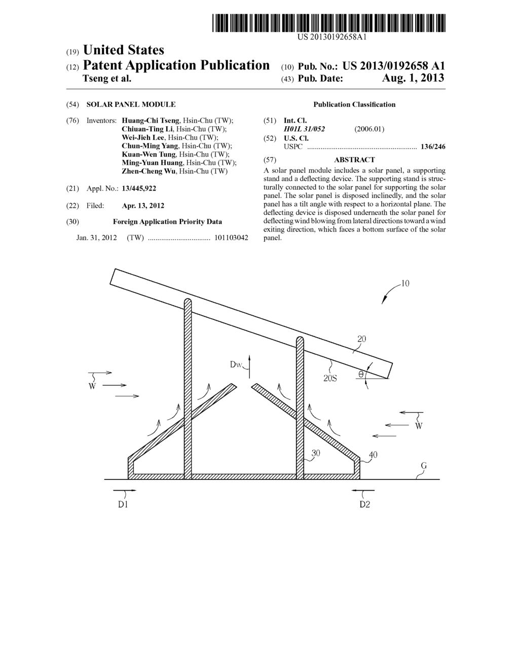 SOLAR PANEL MODULE - diagram, schematic, and image 01