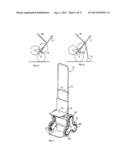 STAIR CLIMBING WHEELED VEHICLE, AND SYSTEM AND METHOD OF MAKING AND USING     SAME diagram and image