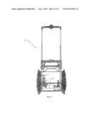 STAIR CLIMBING WHEELED VEHICLE, AND SYSTEM AND METHOD OF MAKING AND USING     SAME diagram and image