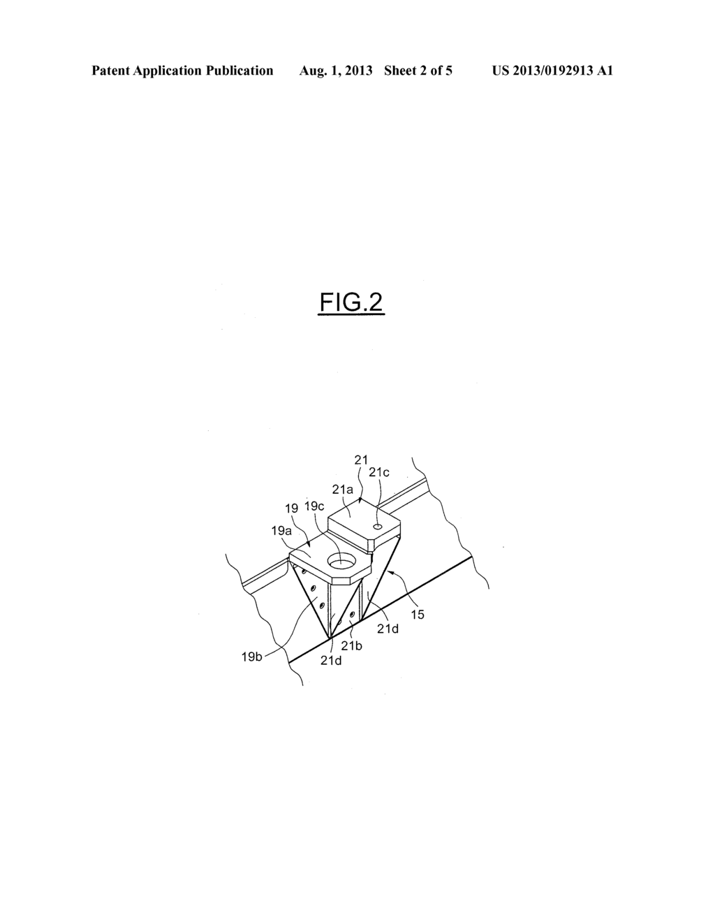 Battery Box for Electric or Hybrid Vehicle and Method for Mounting Said     Box on the Vehicle - diagram, schematic, and image 03