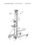 STEERING AND LOADING FULCRUM DEVICE FOR MULTI-STAGE LIFTS diagram and image