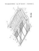 SCREENING MACHINE WITH SEGMENTED SCREEN PANELS, AND RELATED METHODS diagram and image