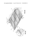 SCREENING MACHINE WITH SEGMENTED SCREEN PANELS, AND RELATED METHODS diagram and image