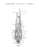 Plasma Gouging Torch and Angled Nozzle Therefor diagram and image