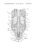 Plasma Gouging Torch and Angled Nozzle Therefor diagram and image