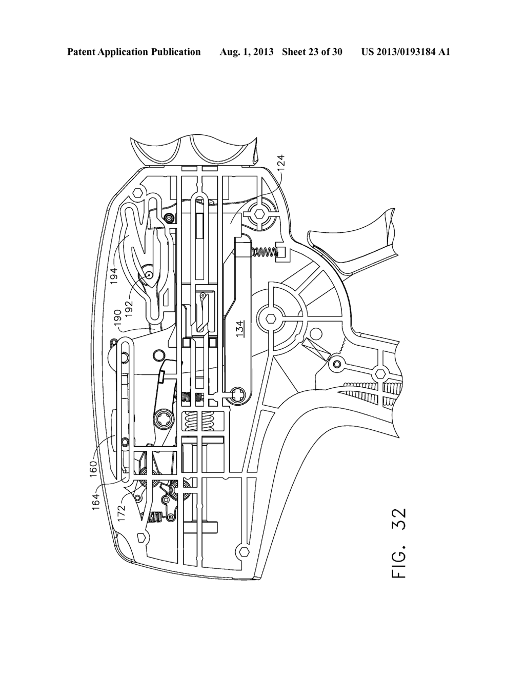 SURGICAL STAPLER FASTENING DEVICE - diagram, schematic, and image 24