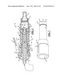 DISPENSER DEVICE AND CONTAINER diagram and image