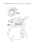 DISPENSER DEVICE AND CONTAINER diagram and image