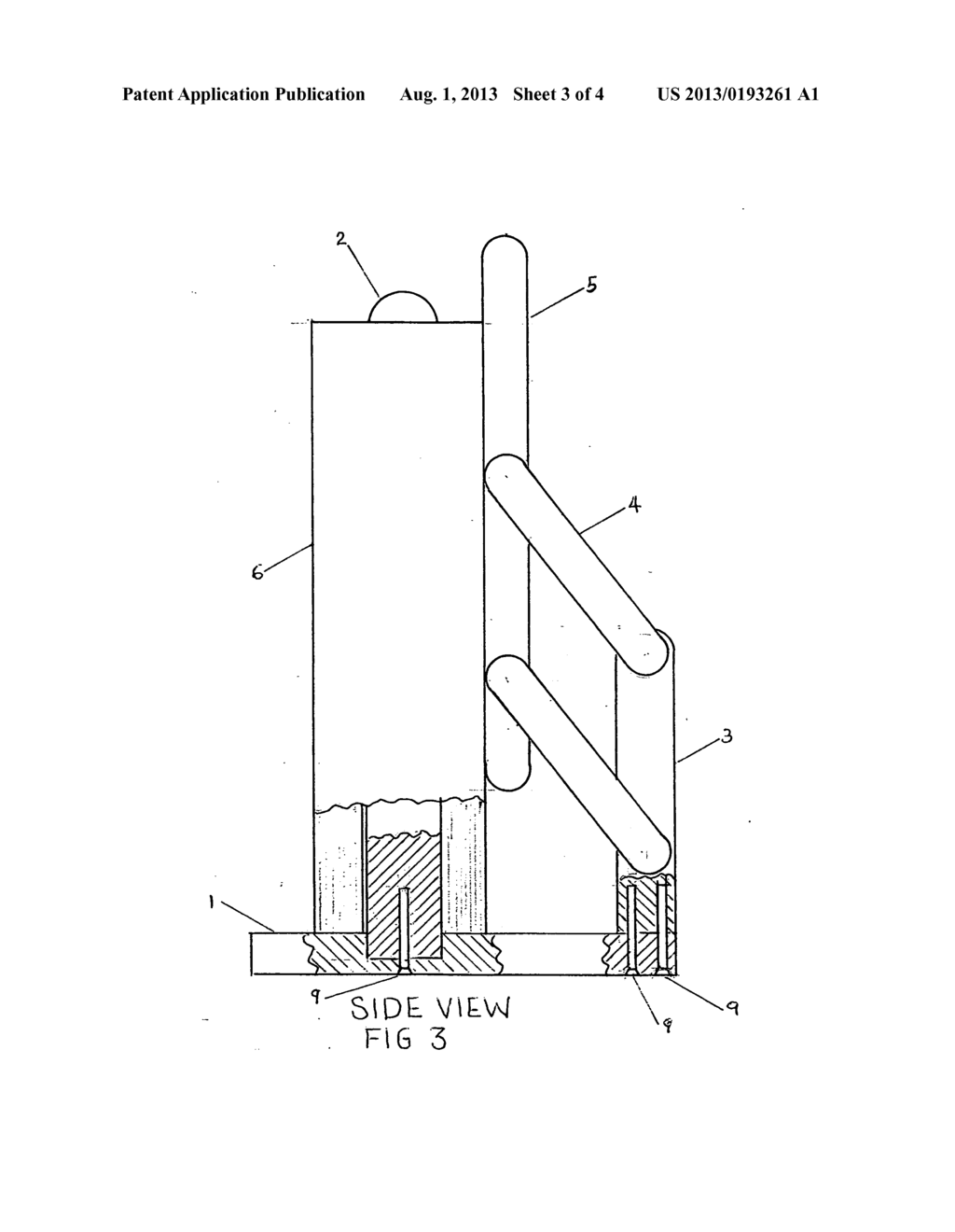 Sanitary roll paper towel holder - diagram, schematic, and image 04