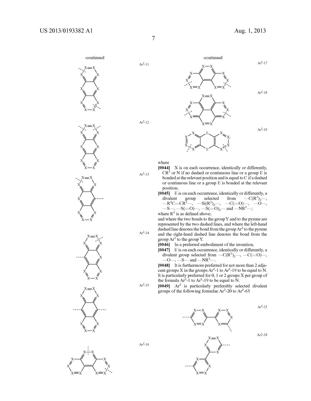 COMPOUNDS FOR ELECTRONIC DEVICES - diagram, schematic, and image 08