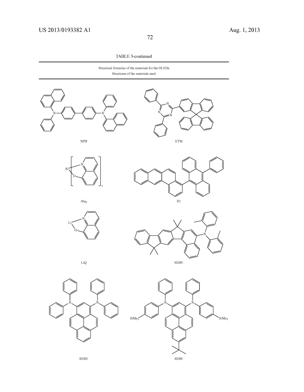 COMPOUNDS FOR ELECTRONIC DEVICES - diagram, schematic, and image 73