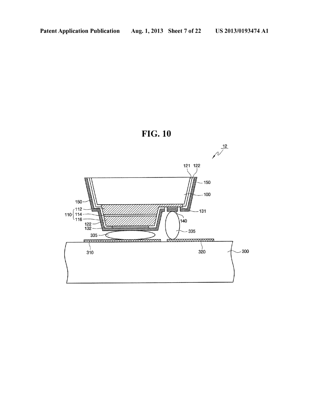 LIGHT EMITTING ELEMENT WITH IMPROVED LIGHT EXTRACTION EFFICIENCY, LIGHT     EMITTING DEVICE COMPRISING THE SAME, AND FABRICATING METHOD OF THE LIGHT     EMITTING ELEMENT AND THE LIGHT EMITTING DEVICE - diagram, schematic, and image 08