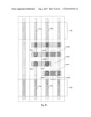 Cross-Coupled Transistor Circuit Having Diffusion Regions of Common Node     on Opposing Sides of Same Gate Electrode Track and Gate Node Connection     Through Single Interconnect Layer diagram and image