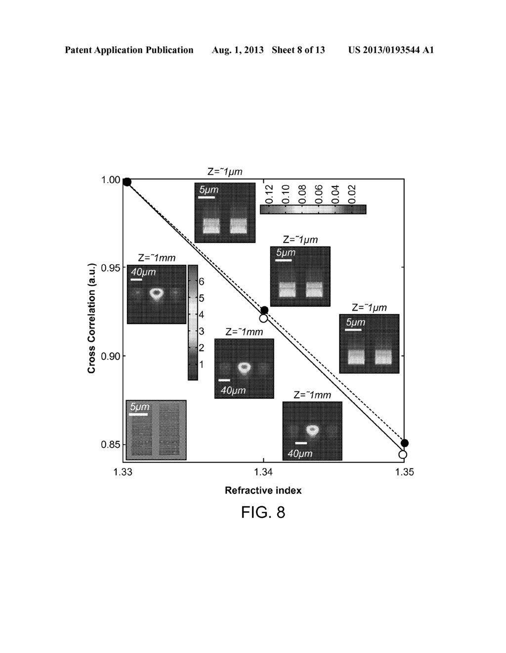 MICROSCOPY METHOD AND SYSTEM INCORPORATING NANOFEATURES - diagram, schematic, and image 09