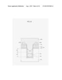 SEMICONDUCTOR DEVICES HAVING A TRENCH ISOLATION LAYER AND METHODS OF     FABRICATING THE SAME diagram and image