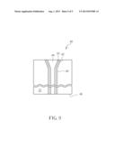 Fabrication method and structure of through silicon via diagram and image