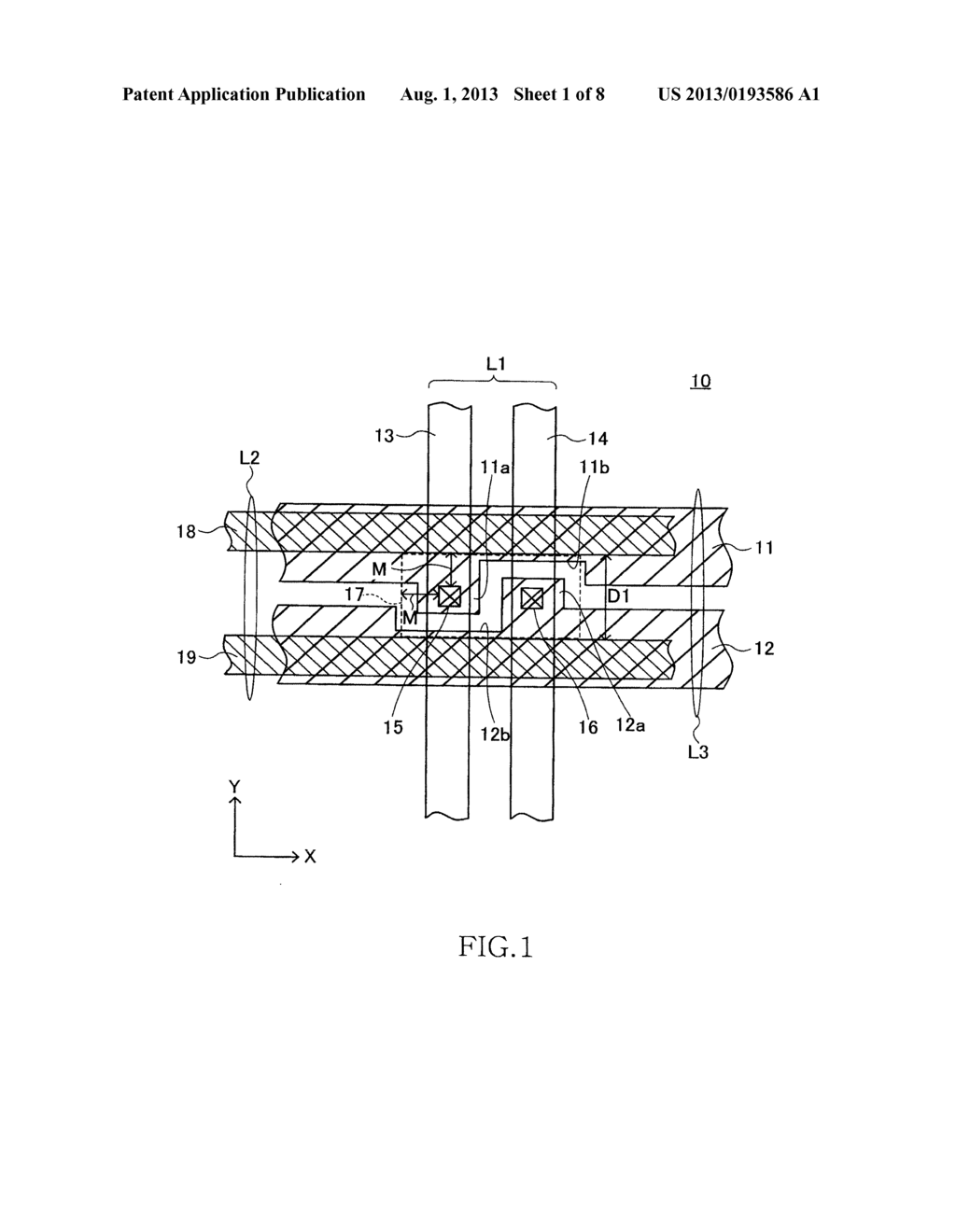 SEMICONDUCTOR DEVICE HAVING PLURALITY OF WIRING LAYERS AND DESIGNING     METHOD THEREOF - diagram, schematic, and image 02