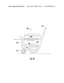 TRAVEL COOLER WITH TRANSITIONABLE U-SHAPED HANDLE diagram and image