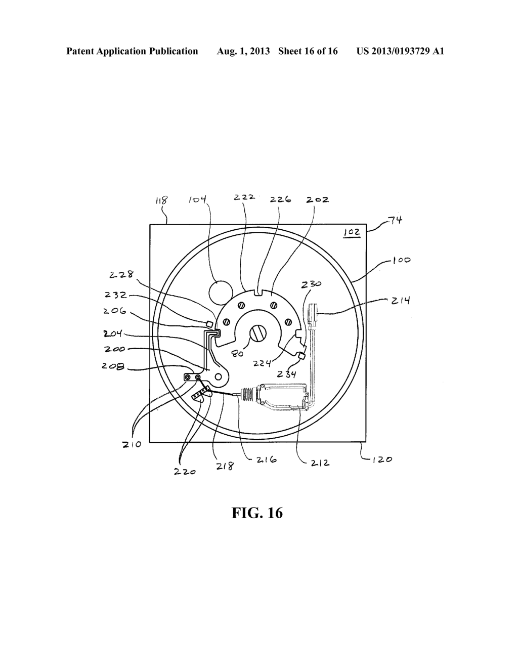 Electro-Mechanical Seat Swivel System - diagram, schematic, and image 17