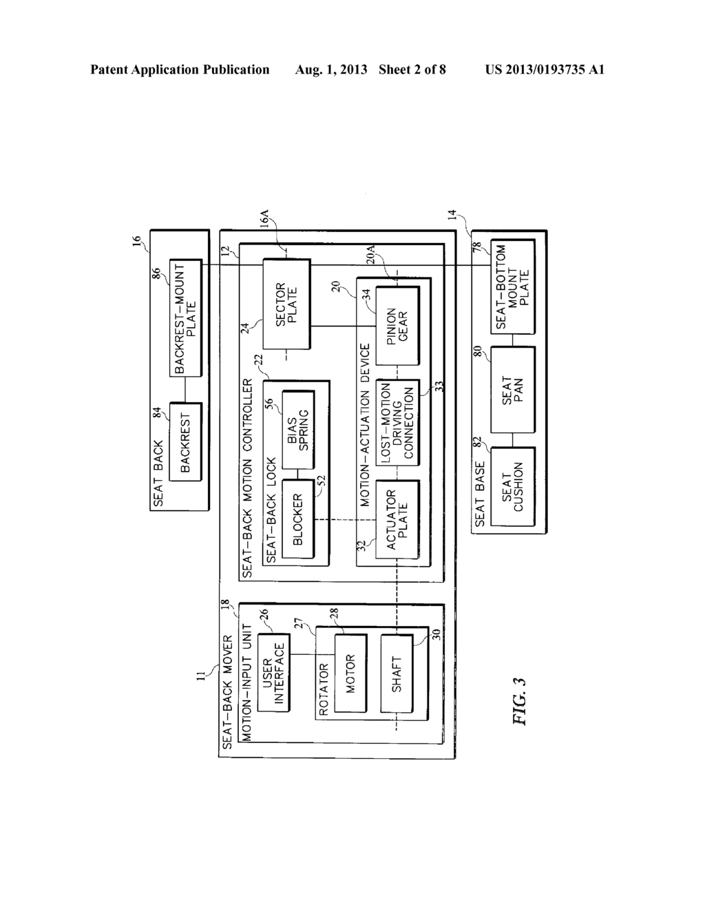 POWER FOLD WITH LOCK FOR VEHICLE SEAT - diagram, schematic, and image 03