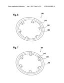 CONICAL SPRING WASHER FOR MOUNTING A STATOR IN THE HOUSING OF AN     ELECTRICAL MACHINE diagram and image