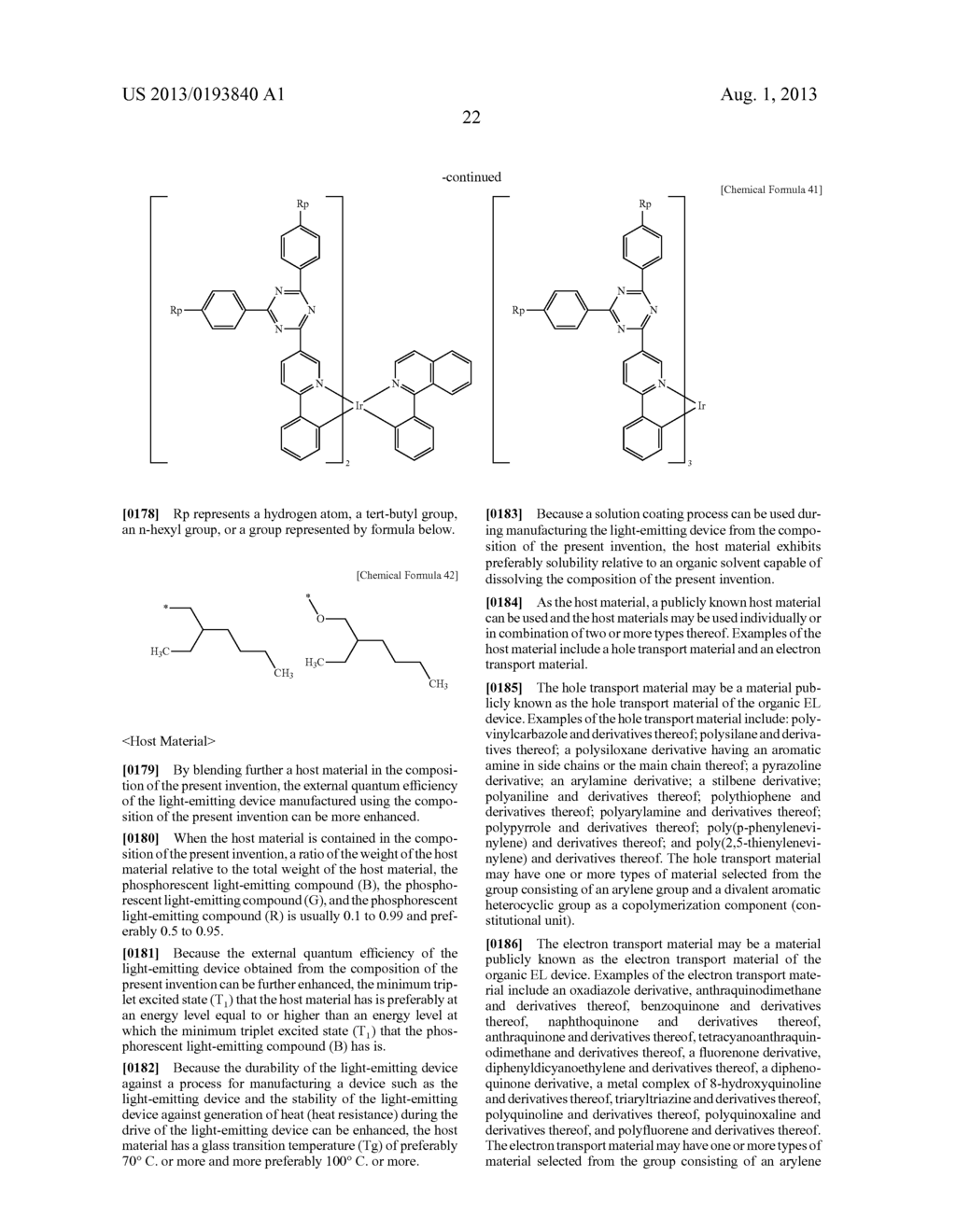 COMPOSITION AND LIGHT-EMITTING DEVICE USING THE SAME - diagram, schematic, and image 23