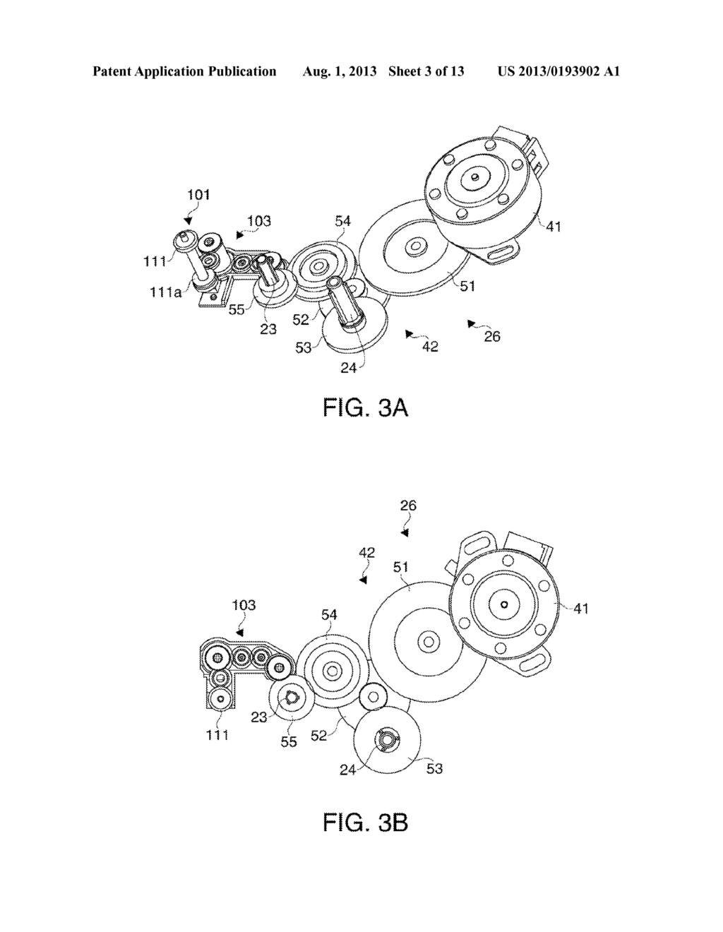 DRIVING APPARATUS, PRINTING APPARATUS HAVING DRIVING APPARATUS, AND METHOD     OF CONTROLLING DRIVING APPARATUS - diagram, schematic, and image 04