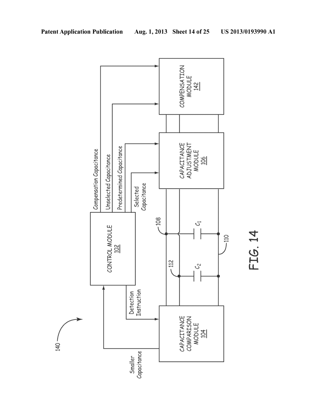 SERVO TECHNIQUES FOR APPROXIMATION OF DIFFERENTIAL CAPACITANCE OF A SENSOR - diagram, schematic, and image 15