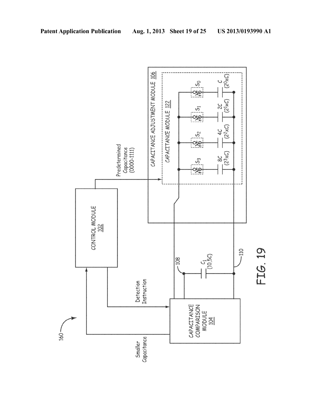 SERVO TECHNIQUES FOR APPROXIMATION OF DIFFERENTIAL CAPACITANCE OF A SENSOR - diagram, schematic, and image 20