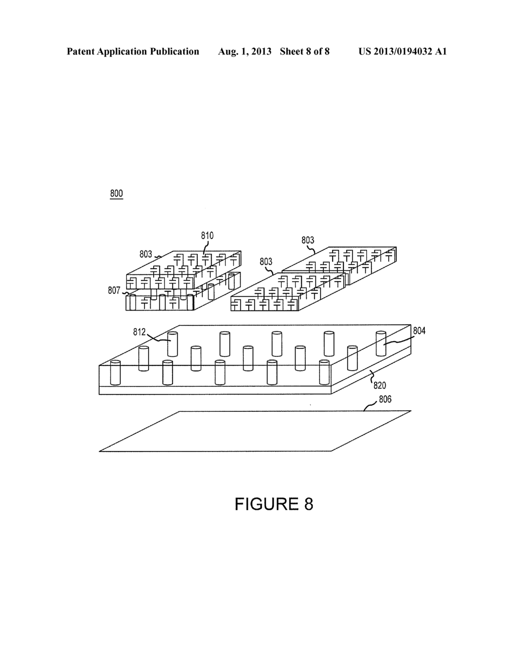 APPARATUSES AND METHODS  FOR PROVIDING CAPACITANCE IN A MULTI-CHIP MODULE - diagram, schematic, and image 09