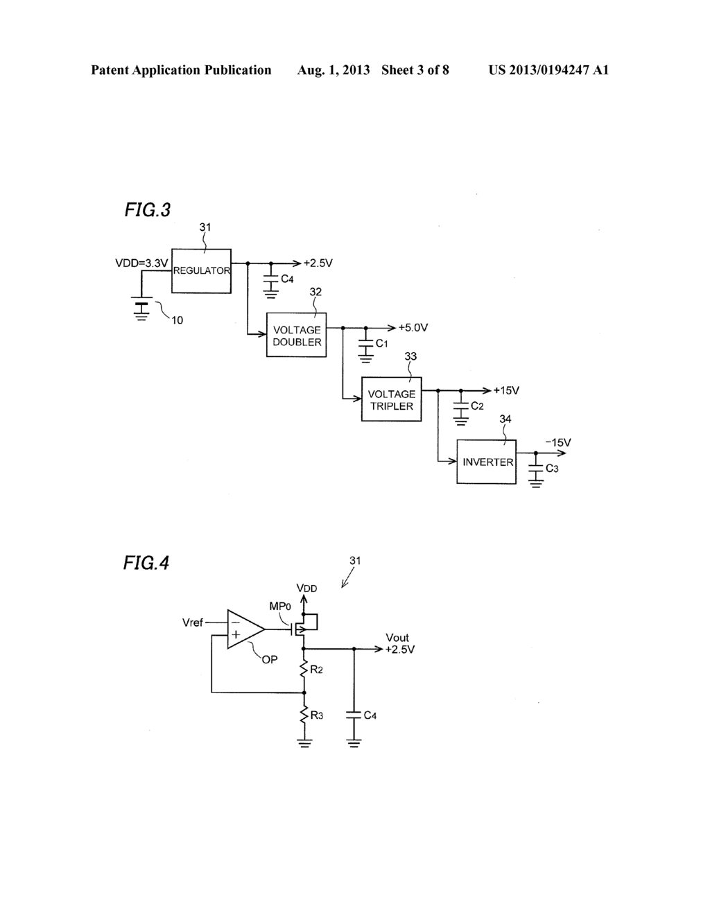 DRIVING CIRCUIT FOR ELECTROPHORETIC DISPLAY DEVICE - diagram, schematic, and image 04