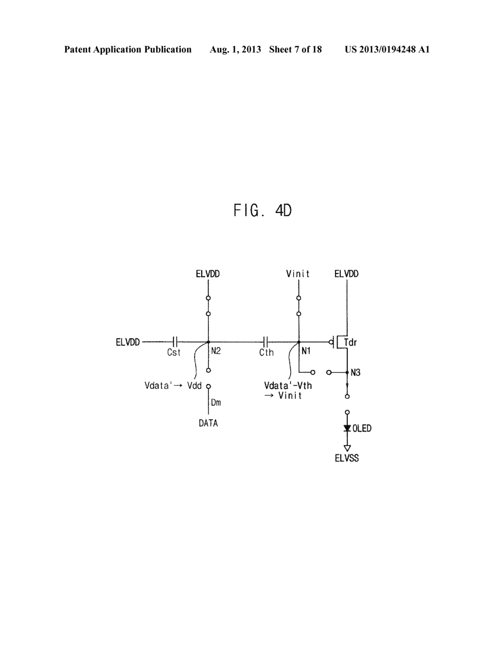 Pixel Circuit, Method of Driving the Same, and Organic Light Emitting     Display Device Having the Same - diagram, schematic, and image 08