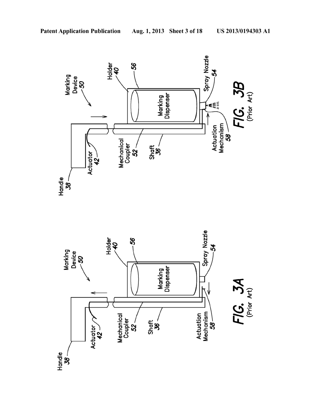 METHODS AND APPARATUS FOR DISPLAYING AND PROCESSING FACILITIES MAP     INFORMATION AND/OR OTHER IMAGE INFORMATION ON A MARKING DEVICE - diagram, schematic, and image 04