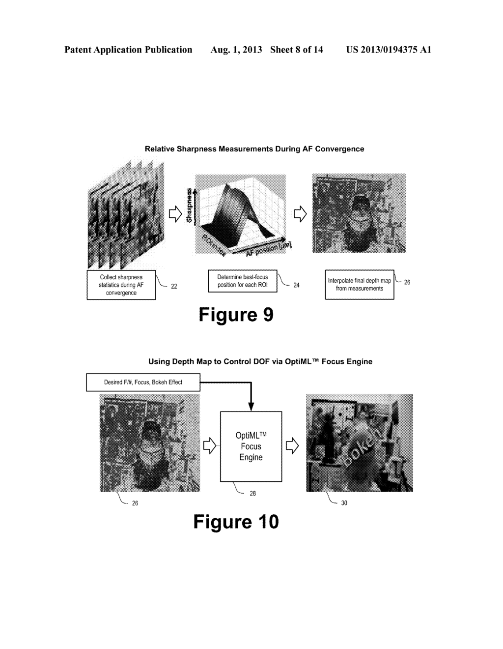 Scene Background Blurring Including Range Measurement - diagram, schematic, and image 09