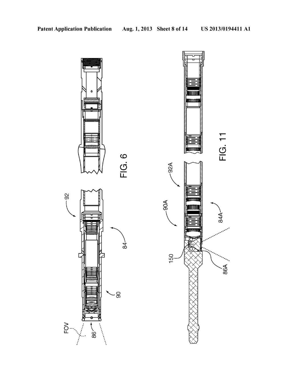 SYSTEM AND METHOD FOR ONLINE INSPECTION OF TURBINES INCLUDING TEMPERATURE     AND VIBRATION COMPENSATING LENS MOUNT - diagram, schematic, and image 09